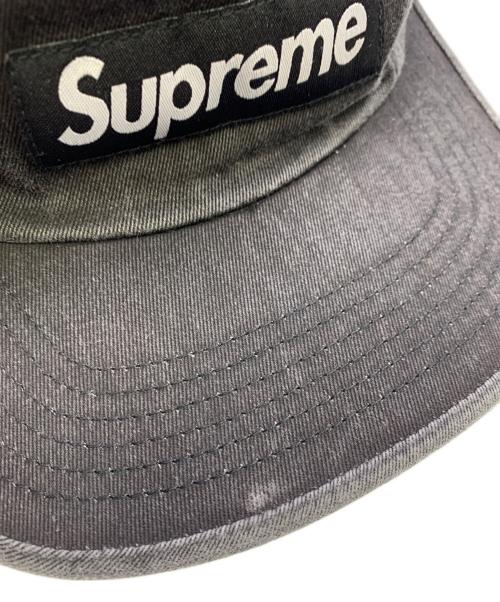 SUPREME（シュプリーム）SUPREME (シュプリーム) washed chino twill camp cap ブラックの古着・服飾アイテム