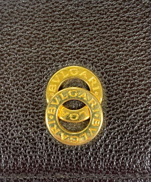BVLGARI（ブルガリ）BVLGARI (ブルガリ) BVLGARI　ブラウン　カードケース ブラウンの古着・服飾アイテム