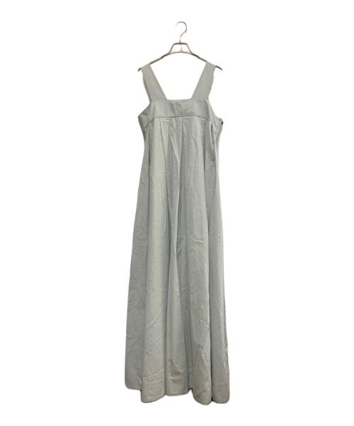 eauk（オーク）eauk (オーク) ACTUS (アクタス) eauk×ACTUS　ボリュームコットンワンピース グレー サイズ:Mの古着・服飾アイテム