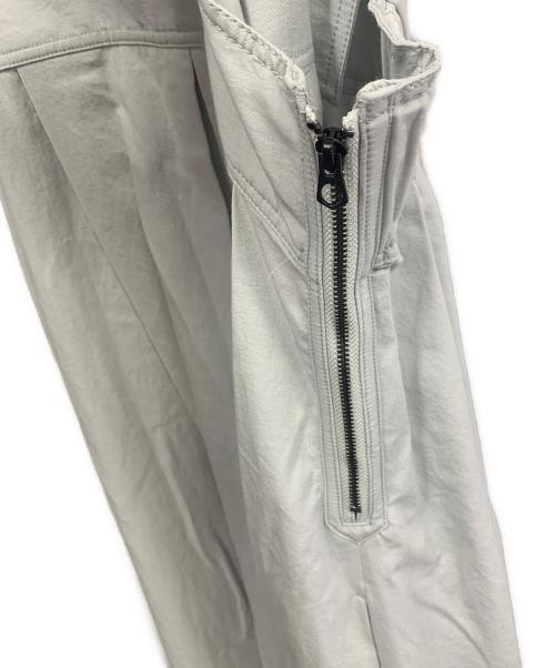 eauk（オーク）eauk (オーク) ACTUS (アクタス) eauk×ACTUS　ボリュームコットンワンピース グレー サイズ:Mの古着・服飾アイテム