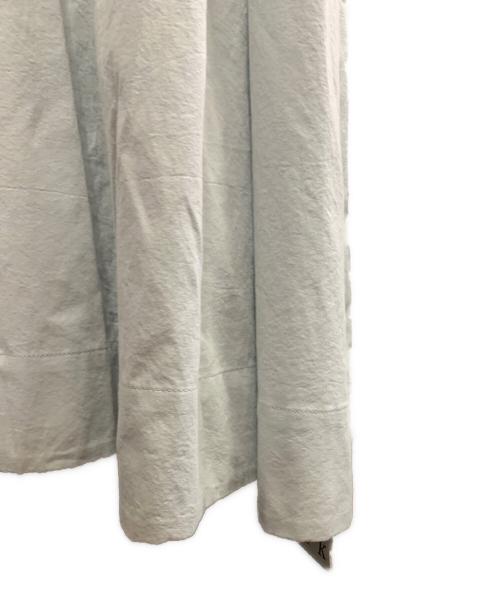 eauk（オーク）eauk (オーク) ACTUS (アクタス) eauk×ACTUS　ボリュームコットンワンピース グレー サイズ:Mの古着・服飾アイテム