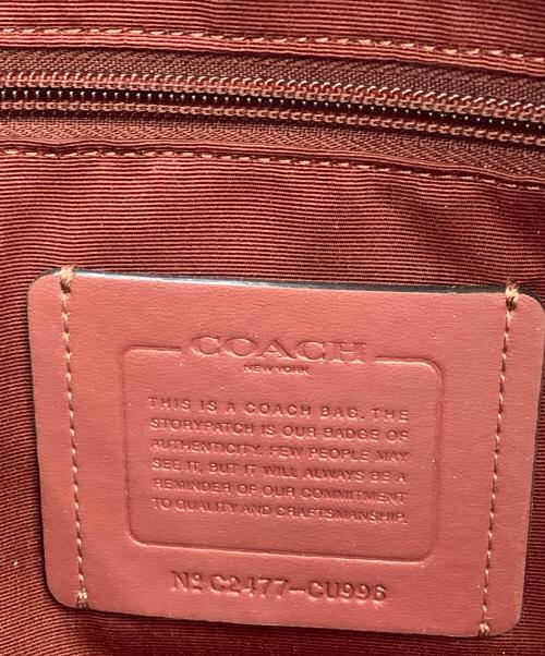 COACH（コーチ）COACH (コーチ) COACH　スミストート　ブラック×レッド　トートバッグ ブラック×レッド 未使用品の古着・服飾アイテム