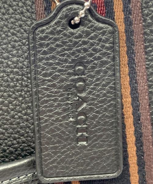 COACH（コーチ）COACH (コーチ) COACH　スミストート　ブラック×レッド　トートバッグ ブラック×レッド 未使用品の古着・服飾アイテム