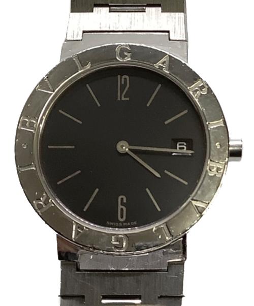 BVLGARI（ブルガリ）BVLGARI (ブルガリ) ブルガリブルガリ クォーツ SSブレスレット  腕時計 ブラックの古着・服飾アイテム