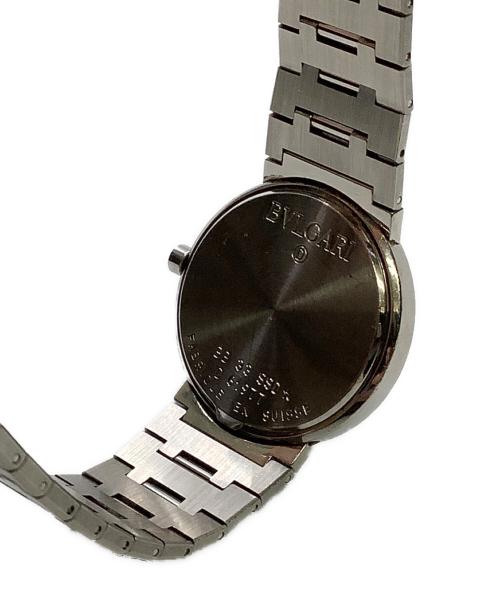 BVLGARI（ブルガリ）BVLGARI (ブルガリ) ブルガリブルガリ クォーツ SSブレスレット  腕時計 ブラックの古着・服飾アイテム