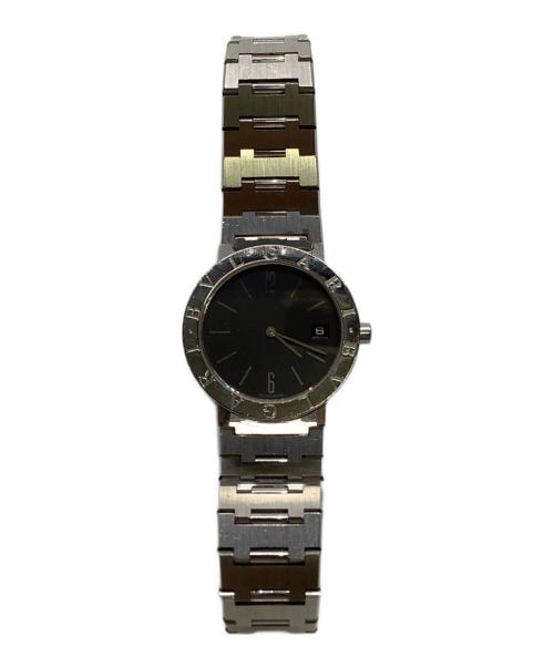 BVLGARI（ブルガリ）BVLGARI (ブルガリ) ブルガリブルガリ クォーツ SSブレスレット  腕時計 ブラックの古着・服飾アイテム