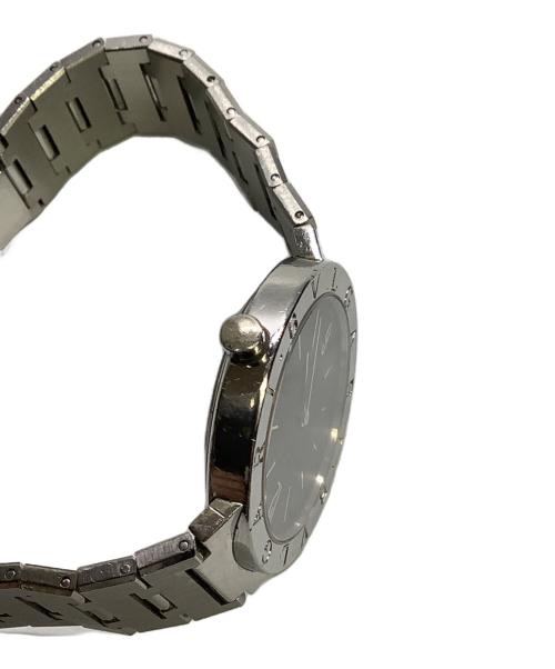 BVLGARI（ブルガリ）BVLGARI (ブルガリ) ブルガリブルガリ クォーツ SSブレスレット  腕時計 ブラックの古着・服飾アイテム