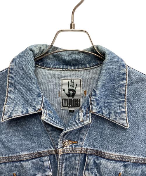 Gaultier Jean's（ゴルチェ ジーンズ）Gaultier Jean's (ゴルチェ ジーンズ) GAULTIER JEAN'S　デニムジャケット ブルー サイズ:46の古着・服飾アイテム