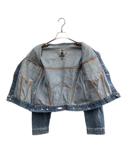 Gaultier Jean's（ゴルチェ ジーンズ）Gaultier Jean's (ゴルチェ ジーンズ) GAULTIER JEAN'S　デニムジャケット ブルー サイズ:46の古着・服飾アイテム