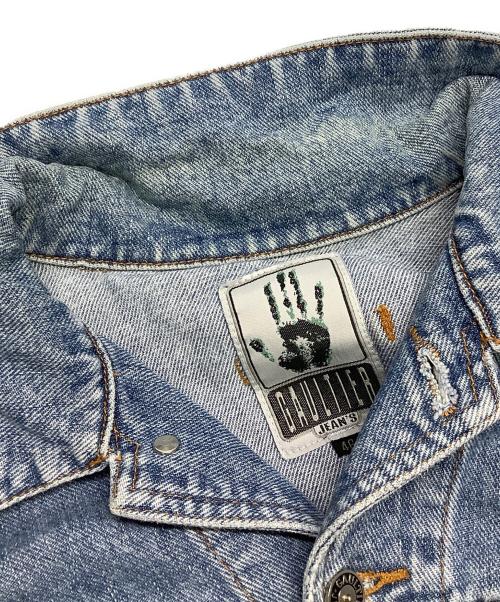 Gaultier Jean's（ゴルチェ ジーンズ）Gaultier Jean's (ゴルチェ ジーンズ) GAULTIER JEAN'S　デニムジャケット ブルー サイズ:46の古着・服飾アイテム
