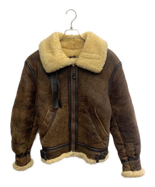AVIREX（アヴィレックス）AVIREX (アヴィレックス) B-3ムートンフライトジャケット ブラウン サイズ:SIZE 32の古着・服飾アイテム