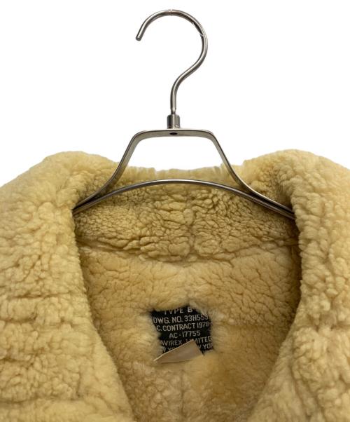 AVIREX（アヴィレックス）AVIREX (アヴィレックス) B-3ムートンフライトジャケット ブラウン サイズ:SIZE 32の古着・服飾アイテム