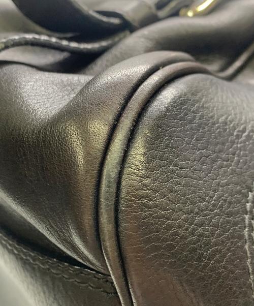 PRADA（プラダ）PRADA (プラダ) PRADA ブラック ヴィッテロソフト 2WAYバッグ ブラックの古着・服飾アイテム