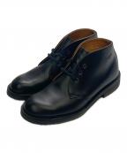 Dannerダナー）の古着「Danner　ブラック　KALAMA CHUKKA　チャカブーツ」｜ブラック