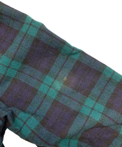 PENDLETON（ペンドルトン）PENDLETON (ペンドルトン) PENDLETON　ウールテーラードジャケット グリーン×ネイビー サイズ:Mの古着・服飾アイテム