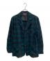 PENDLETON（ペンドルトン）の古着「PENDLETON　ウールテーラードジャケット」｜グリーン×ネイビー