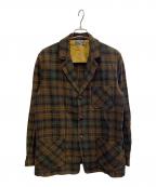 PENDLETONペンドルトン）の古着「PENDLETON　ウールテーラードジャケット」｜ブラウン×グリーン