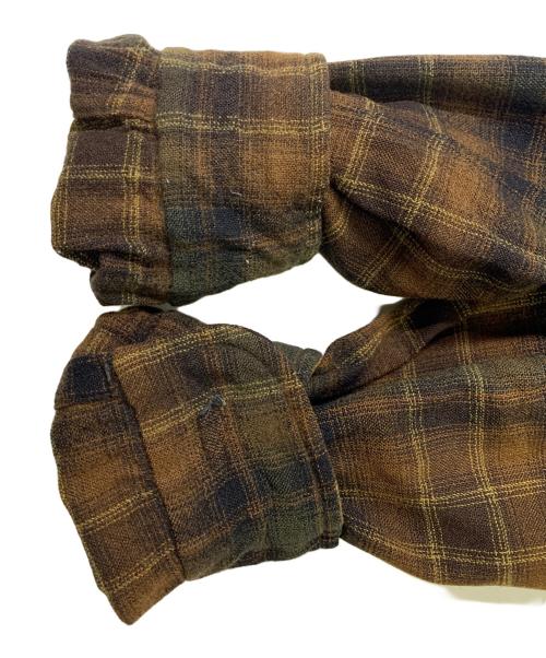 PENDLETON（ペンドルトン）PENDLETON (ペンドルトン) PENDLETON　ウールテーラードジャケット ブラウン×グリーン サイズ:Mの古着・服飾アイテム