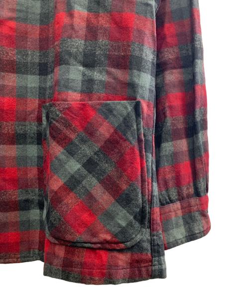 PENDLETON（ペンドルトン）PENDLETON (ペンドルトン) PENDLETON　ウールテーラードジャケット グレー×レッド サイズ:Mの古着・服飾アイテム