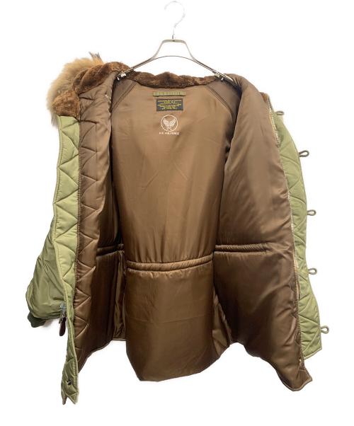 WAIPER.inc（ワイパーインク）WAIPER.inc (ワイパーインク) WAIPER.inc　カーキ　N-3Bフライトジャケット カーキ サイズ:SIZE Lの古着・服飾アイテム