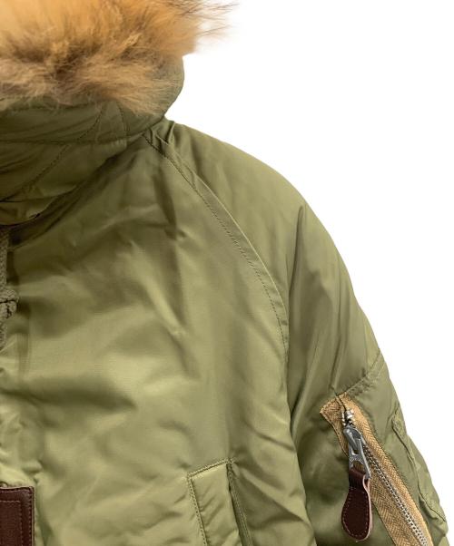 WAIPER.inc（ワイパーインク）WAIPER.inc (ワイパーインク) WAIPER.inc　カーキ　N-3Bフライトジャケット カーキ サイズ:SIZE Lの古着・服飾アイテム