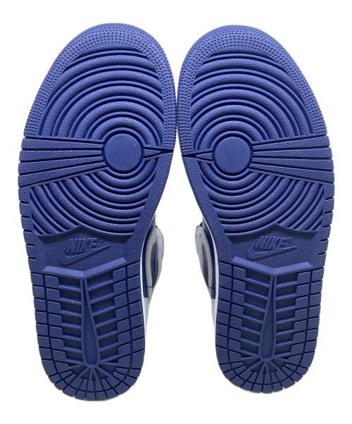 NIKE（ナイキ）NIKE (ナイキ) NIKE　グレー×ブルー　Air Jordan 1 Mid 