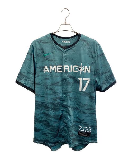 NIKE（ナイキ）NIKE (ナイキ) 大谷翔平 MLB 2023 オールスターゲームレプリカユニフォーム グリーン サイズ:Lの古着・服飾アイテム