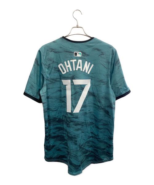 NIKE（ナイキ）NIKE (ナイキ) 大谷翔平 MLB 2023 オールスターゲームレプリカユニフォーム グリーン サイズ:Lの古着・服飾アイテム