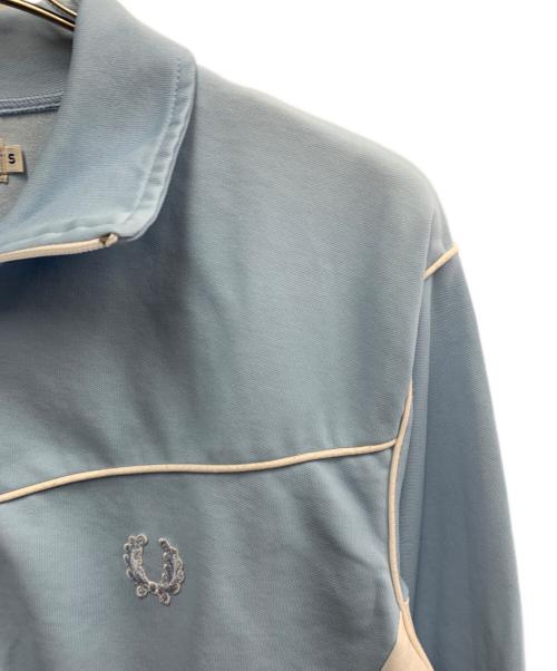 FRED PERRY（フレッドペリー）FRED PERRY (フレッドペリー) ヴィンテージトラックジャケット ホワイト×スカイブルー サイズ:Sの古着・服飾アイテム