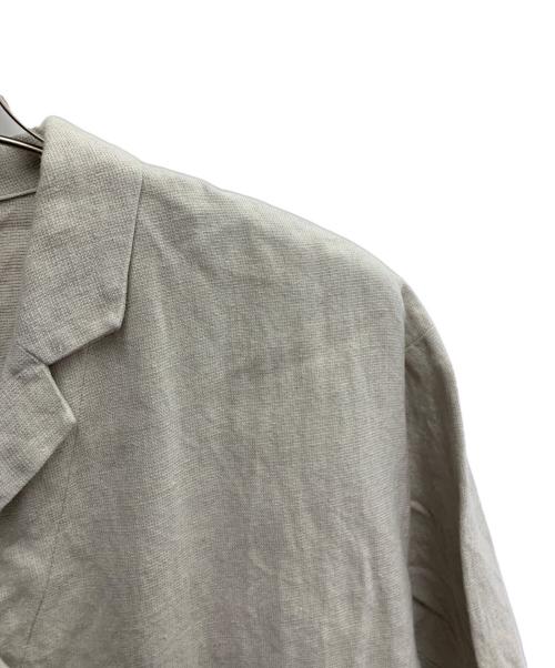 KAGURE（カグレ）KAGURE (カグレ) kagure　ハーフスリーブダブルジャケット ベージュ サイズ:FREEの古着・服飾アイテム