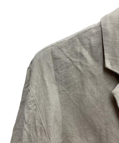 KAGURE（カグレ）KAGURE (カグレ) kagure　ハーフスリーブダブルジャケット ベージュ サイズ:FREEの古着・服飾アイテム