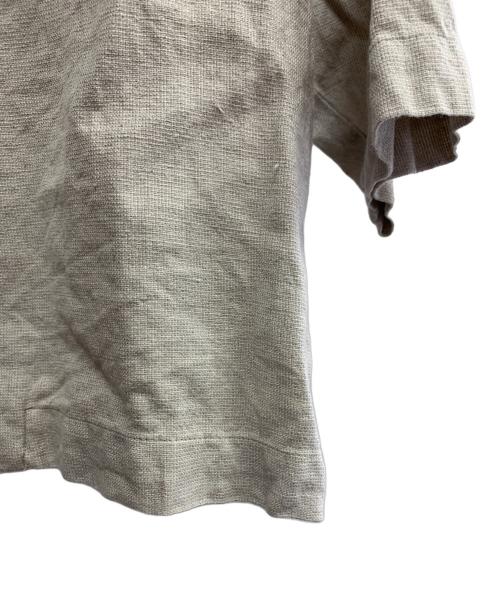 KAGURE（カグレ）KAGURE (カグレ) kagure　ハーフスリーブダブルジャケット ベージュ サイズ:FREEの古着・服飾アイテム