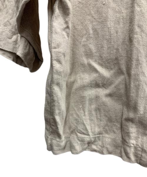 KAGURE（カグレ）KAGURE (カグレ) kagure　ハーフスリーブダブルジャケット ベージュ サイズ:FREEの古着・服飾アイテム