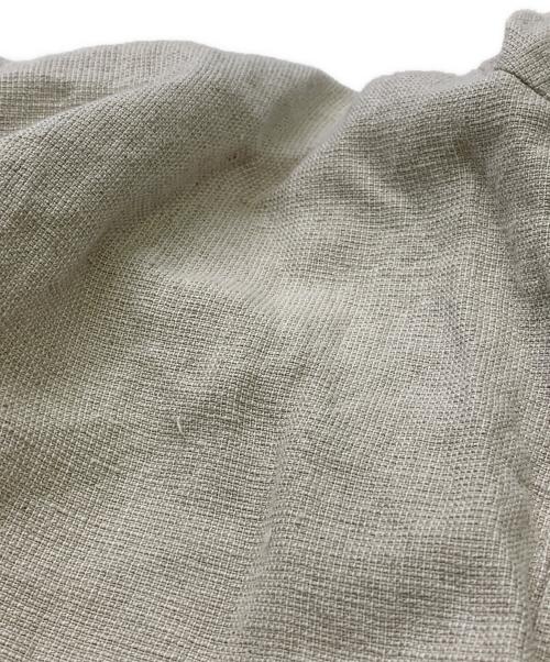 KAGURE（カグレ）KAGURE (カグレ) kagure　ハーフスリーブダブルジャケット ベージュ サイズ:FREEの古着・服飾アイテム