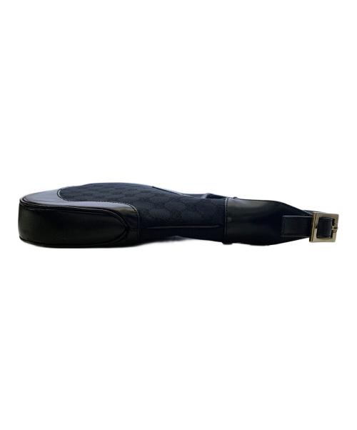 GUCCI（グッチ）GUCCI (グッチ) GUCCI　GG　ジャッキー　ネイビー×ブラック　ワンショルダーバッグ ネイビー×ブラックの古着・服飾アイテム