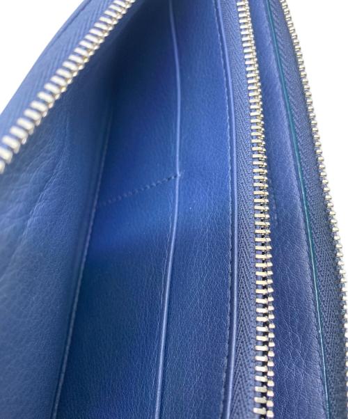 JIL SANDER（ジルサンダー）JIL SANDER (ジルサンダー) JIL SANDER　ブルー　長財布 ブルーの古着・服飾アイテム