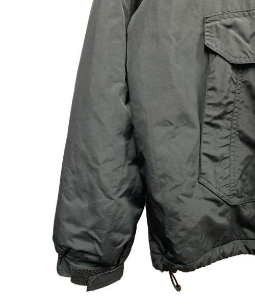 SUPREME（シュプリーム）SUPREME (シュプリーム) HOODED LOGO HALF ZIP POLLOVER ブラック サイズ:Mの古着・服飾アイテム