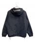 SUPREME (シュプリーム) HOODED LOGO HALF ZIP POLLOVER ブラック サイズ:M：40000円