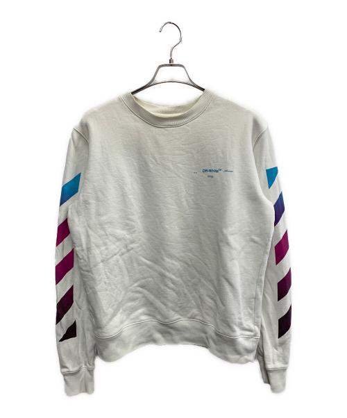 OFFWHITE（オフホワイト）OFFWHITE (オフホワイト) OFFWHITE　スウェット ホワイト サイズ:Mの古着・服飾アイテム