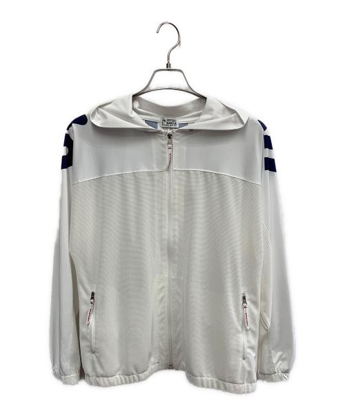 Hysteric Glamour（ヒステリックグラマー）Hysteric Glamour (ヒステリックグラマー) Hysteric Glamour　メッシュジップパーカー ホワイト サイズ:Freeの古着・服飾アイテム