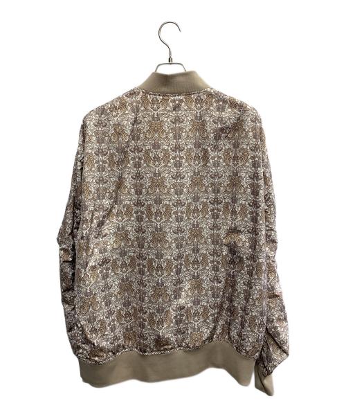 Onitsuka Tiger（オニツカタイガー）Onitsuka Tiger (オニツカタイガー) Onitsuka Tiger　ブラウン　ボンバージャケット　フライトジャケット ブラウン サイズ:SIZE XLの古着・服飾アイテム