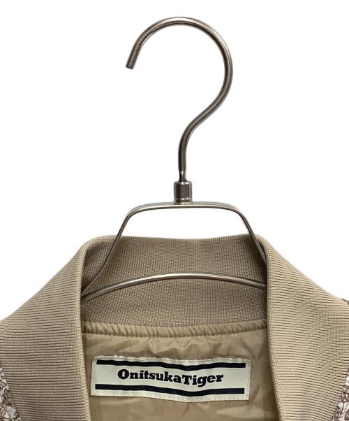Onitsuka Tiger（オニツカタイガー）Onitsuka Tiger (オニツカタイガー) Onitsuka Tiger　ブラウン　ボンバージャケット　フライトジャケット ブラウン サイズ:SIZE XLの古着・服飾アイテム