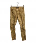 BALMAINバルマン）の古着「BALMAIN　2029　ダメージデニムパンツ」｜2029