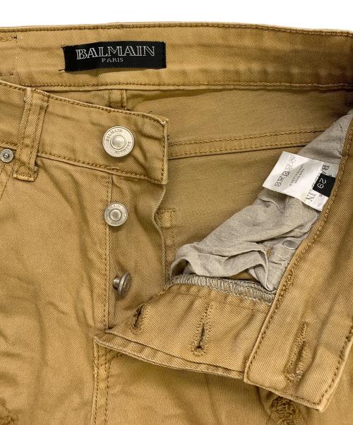 BALMAIN（バルマン）BALMAIN (バルマン) BALMAIN　2029　ダメージデニムパンツ 2029 サイズ:29の古着・服飾アイテム