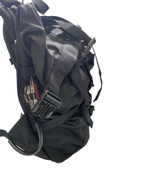 MAMMUT（マムート）MAMMUT (マムート) MAMMUT　GRANIT 25　ブラック　バックパック ブラックの古着・服飾アイテム