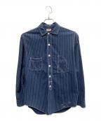 UNION SPECIAL×freewheelersユニオンスペシャル×フリーホイーラーズ）の古着「UNION SPECIAL×FREEWHEELER　トラッカーシャツ」｜インディゴ