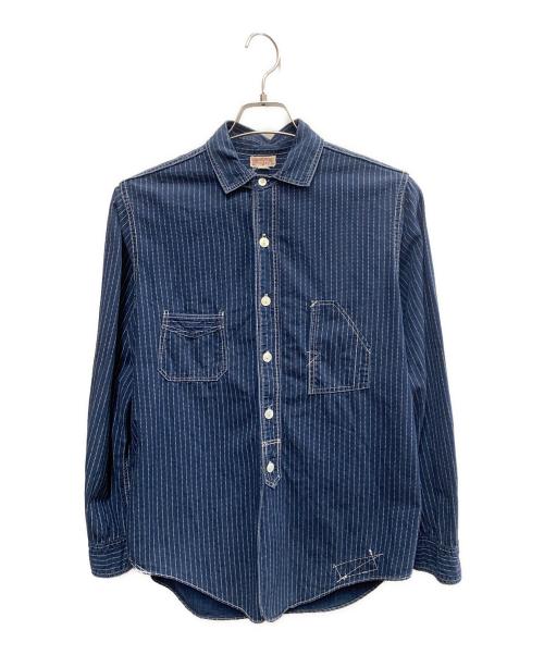 UNION SPECIAL（ユニオンスペシャル）UNION SPECIAL (ユニオンスペシャル) freewheelers (フリーホイーラーズ) UNION SPECIAL×FREEWHEELER　トラッカーシャツ インディゴ サイズ:SIZE Mの古着・服飾アイテム