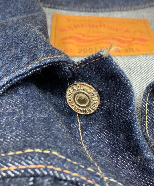 WAREHOUSE（ウエアハウス）WAREHOUSE (ウエアハウス) 1ST TYPE 2001XX DENIM JACKET インディゴ サイズ:SIZE 38の古着・服飾アイテム