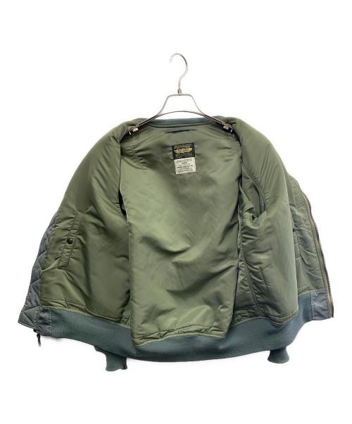 COLIMBO（コリンボ）COLIMBO (コリンボ) COLIMBO　MA-1フライトジャケット カーキ サイズ:Lの古着・服飾アイテム