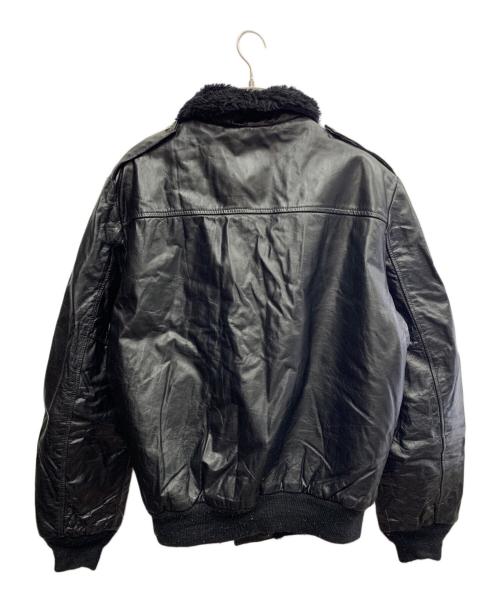 cooper（クーパー）cooper (クーパー) COOPER　G-1フライトジャケット ブラック サイズ:XLの古着・服飾アイテム